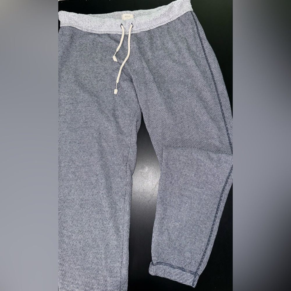 Aerie Striped Super soft drawstring Jogger Sweatpants Size Medium EUC